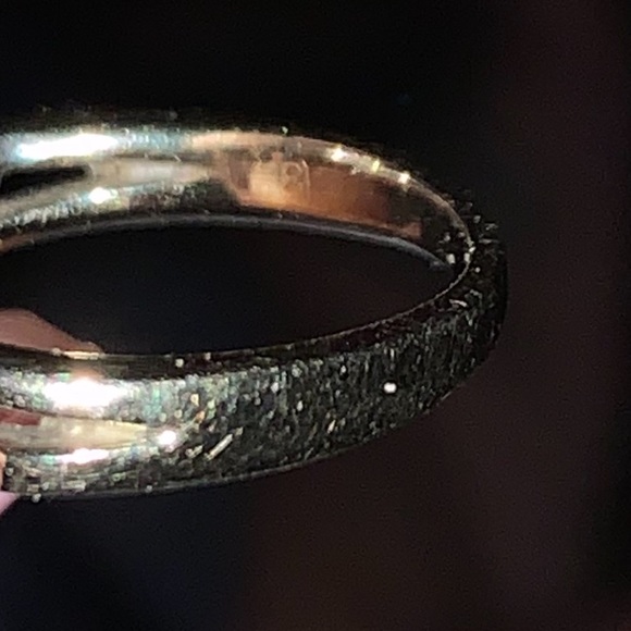 One of a kind 18k white gold ring - Picture 5 of 5